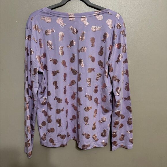 Chelsea Peers - Matching Pineapple Pajama Set - Size Medium NWT - Picture 6 of 7